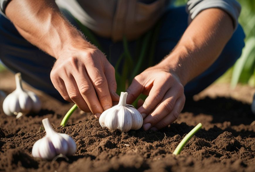 plantar ajos
